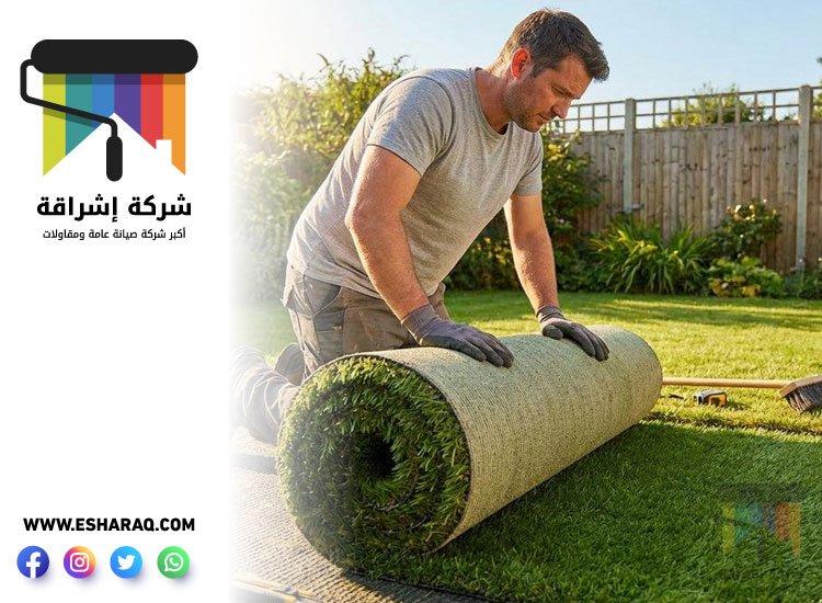 تركيب عشب صناعي في عجمان 3 تركيب عشب صناعي في عجمان